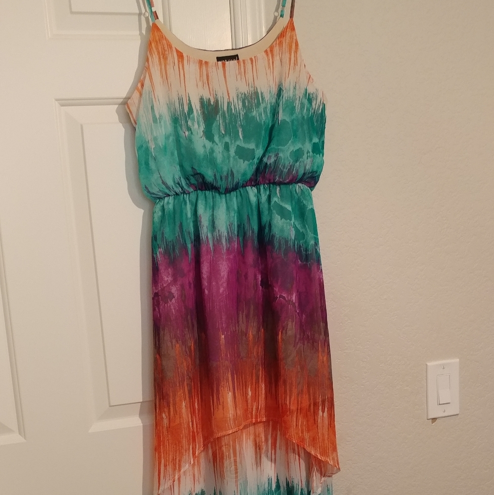 Watercolor dress